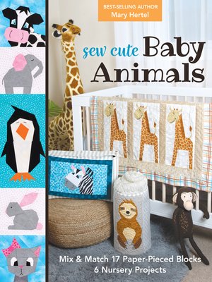 cover image of Sew Cute Baby Animals